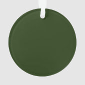 Golf Kerst Krans Ornament (achterkant)