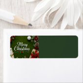 Golf Kerst op putting green Etiket (Insitu)