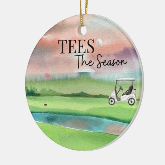 Golf Kerst Ornament (Links)