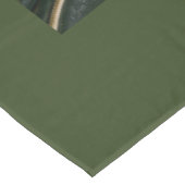 Golf Kerst Plat Liggen op Putting Green Tafelkleed (Gekanteld)