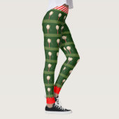 Golf Kerst T-shirt Leggings (Rechts)