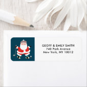 Golf Kerst Vakantie Label (Insitu)
