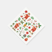 Golf Kerst Zomer Juli Hawaii thema Servet (Hoek)