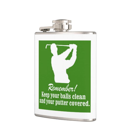 Golf-kerstballen gootsteen humor golfer heupfles (Links)