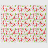 Golf Kerstcadeau Inpakpapier (Vlak)