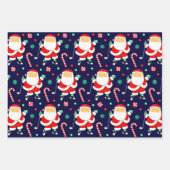 Golf Kerstcadeau Inpakpapier Vel (Voorkant)