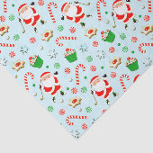 Golf-kerstcadeau Tissuepapier (Detail)