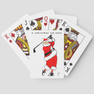 Golf Kerstcadeau voor in de sok Pokerkaarten