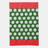 Golf Kerstcadeaus Golf thema Theedoek (Verticaal)