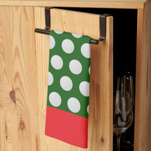 Golf Kerstcadeaus Golf thema Theedoek (Derde Gevouwen)