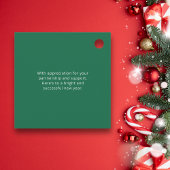 Golf Kerstfeest Cadeautag Joy Modern Groen Bedankjes Labels