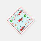 Golf Kerstfeest Servet (Hoek)