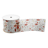 Golf kerstfeest voor vrouwelijke golfer satijnen lint (Spoel)