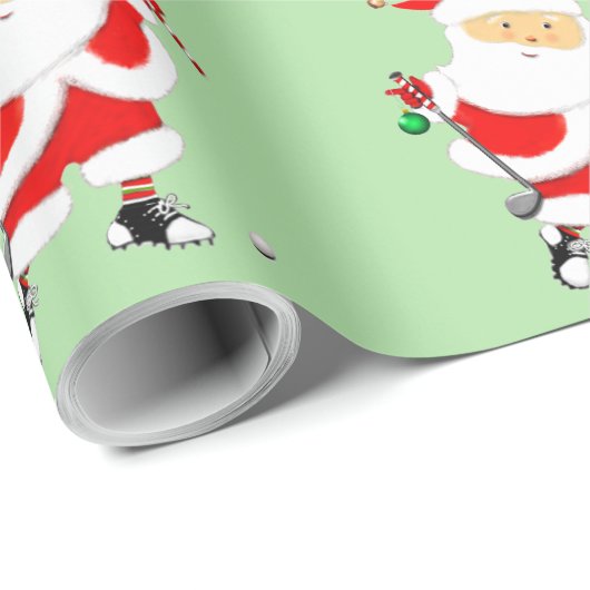 Golf-kerstfeestcadeau Cadeaupapier (Rol Hoek)