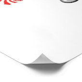 Golf-kerstfeestdag Poster (Hoek)