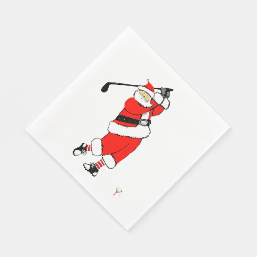 Golf-kerstfeestdag Servet (Hoek)