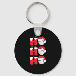 Golf kerstkerstkerstkerstbal sleutelhanger