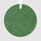 Golf Kerstkrans met golfernaam Ornament (achterkant)