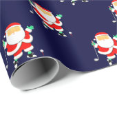Golf Kerstmis Cadeaupapier (Rol Hoek)