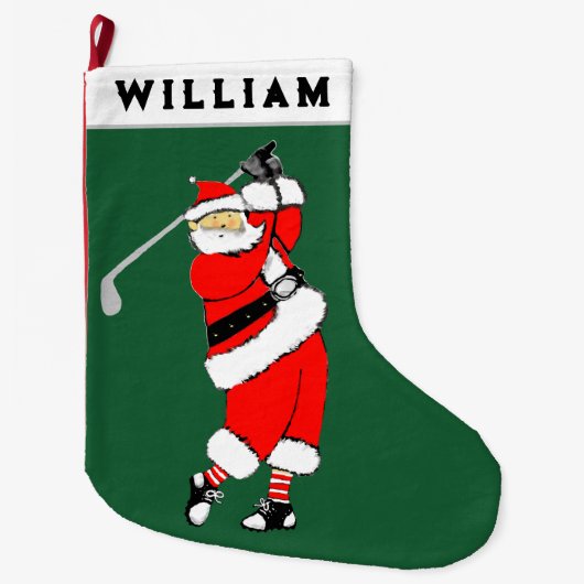 Golf Kerstmis Grote Kerstsok (Voorkant)