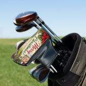 Golf Kerstmis met de Kerstman in Hawaï Golfheadcover (Insitu)