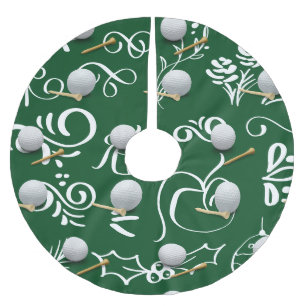 Golf Kerstmis met golfbal Kerstboom Rok