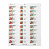 Golf Kerstmis met Sinterklaas bij Laundry Etiket (Full Sheet)