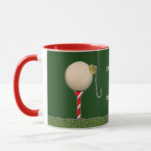 Golf Kerstmis Mok (Links)