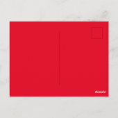 Golf Kerstmis Santa Claus GOLFING Briefkaart (Achterkant)