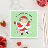 Golf Kerstmis Servet (Insitu)
