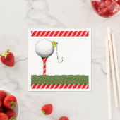 Golf Kerstmis Servetten (Insitu)
