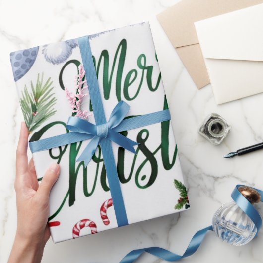 Golf Kerstmis thema geschenken voor golfer Cadeaupapier (Geschenken)