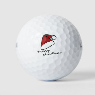 Golf Kerstmis thema voor Golfer Golfballen