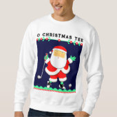 Golf Kerstmis Trui (Voorkant)