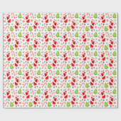 Golf-kerstpapier Cadeaupapier (Vlak)