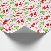 Golf-kerstpapier Cadeaupapier (Hoek)