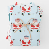 Golf-kerstpapier Inpakpapier Vel (In situ)