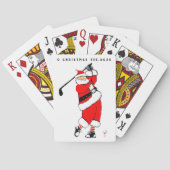 Golf-kerststommerik Pokerkaarten (Achterkant)