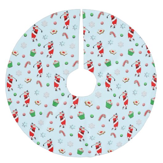 Golf Kerstvakantie Decoratie Kerstboom Rok (Voorkant)