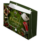 Golf Kerstvakantie Groot Cadeauzakje (Voorkant Gekanteld)