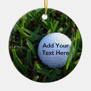 Golf-kerstversiering Keramisch Ornament