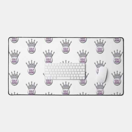 Golf King Vaderdag Dadism Gift Bureaumat (Keyboard & Muis)