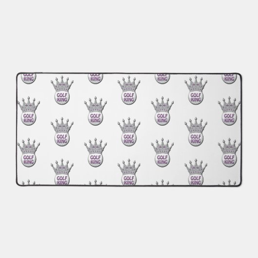 Golf King Vaderdag Dadism Gift Bureaumat (Voorkant)