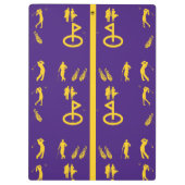 Golf Klembord (Achterkant)