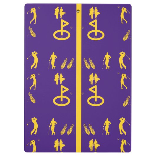 Golf Klembord (Achterkant)