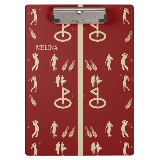 Golf Klembord (Voorkant)