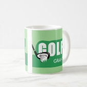 Golf koffiekopjes koffiemok (Voorkant rechts)