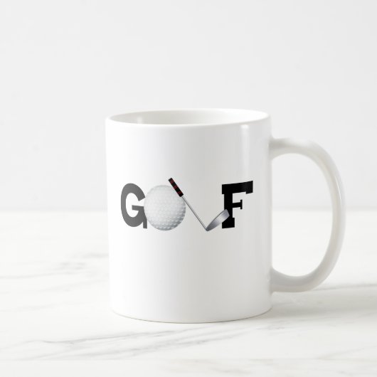 Golf Koffiemok (Rechts)