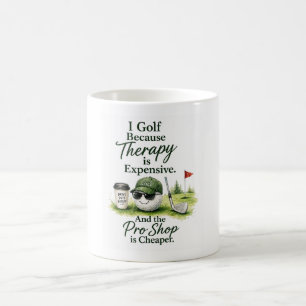 Golf Koffiemok Golfer Humor Cadeau Golf Spreuk