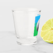 Golf kogelglas shot glas (Links)